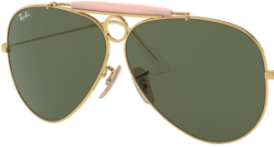 Originalgläser Ray-Ban RB3138 Shooter, Farbe G15 · Grün klassisch