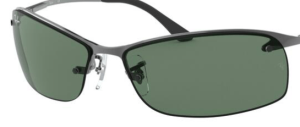 Originalgläser Ray-Ban RB3183, Farbe 71 · Grün · Kunststoff