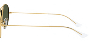 Original Ray-Ban RB3362 Cockpit Bügel, Farbe 001 · Gold