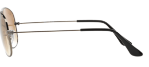 Original Ray-Ban RB3362 Cockpit Bügel, Farbe 004 · Gunmetal
