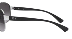 Original Ray-Ban RB3386 Bügel, Farbe 003 · Silber
