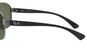 Original Ray-Ban RB3386 Bügel, Farbe 004 · Gunmetal