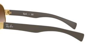 Original Ray-Ban RB3471 Bügel, Farbe 001 · Gold