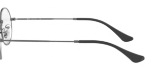 Original Ray-Ban RB3547V Sehbrillen Bügel, Farbe 2502 · Gunmetal