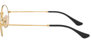 Original Ray-Ban RB3547V Sehbrillen Bügel, Farbe 2991 · Gold auf oben schwarz