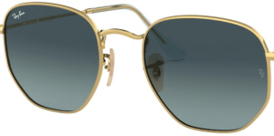 Originalgläser Ray-Ban RB3548N Hexagonal, Farbe 3M · Blau Verlauf