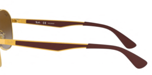 Original Ray-Ban RB3549 Bügel, Farbe 001 · Gold