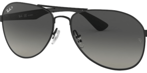 Originalgläser Ray-Ban RB3549, Farbe T3 · Grau dunkel Verlauf polarisiert · Kunststoff