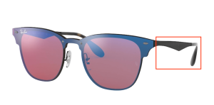 Original Ray-Ban RB3576N Bügel, Farbe 153 · Schwarz
