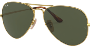 Originalgläser Ray-Ban RB3689 Aviator Metal II, Farbe 31 · Grün