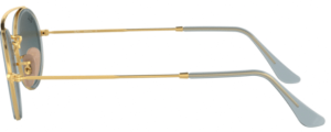 Original Ray-Ban RB3847N Bügel, Farbe 9123 · Gold