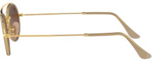 Original Ray-Ban RB3847N Bügel, Farbe 9124 · Gold