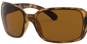 Originalgläser Ray-Ban RB4068, Farbe 57 · Polarizaded braun