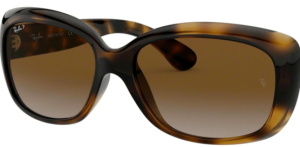 Originalgläser Ray-Ban RB4101 Jackie Ohh I, Farbe T5 · Braun Verlauf polarisiert · Kunststoff
