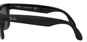 Original Ray-Ban RB4105 Folding Wayfarer Bügel, Farbe 601 · Schwarz