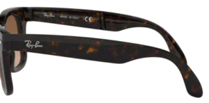 Original Ray-Ban RB4105 Folding Wayfarer Bügel, Farbe 710 · Havanna hell