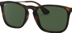 Originalgläser Ray-Ban RB4187 Chris, Farbe 71 · Grün · Kunststoff