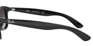 Original Ray-Ban RB4202 Andy Bügel, Farbe 601 · Schwarz