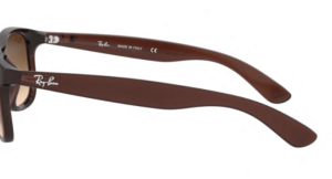 Original Ray-Ban RB4202 Andy Bügel, Farbe 6073 · Braun matt