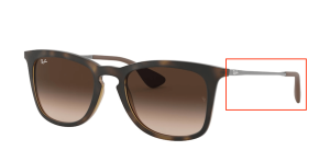 Original Ray-Ban RB4221 Bügel, Farbe 865 · Havanna rubber