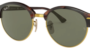 Originalgläser Ray-Ban RB4246 Clubround, Farbe 58 · Grün polarisiert