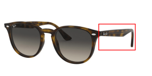 Original Ray-Ban RB4259 Bügel, Farbe 710 · Havanna hell