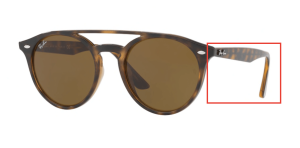 Original Ray-Ban RB4279 Bügel, Farbe 710 · Havanna hell