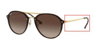 Original Ray-Ban RB4292 Bügel, Farbe 710 · Havanna hell