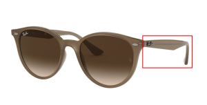 Original Ray-Ban RB4305 Bügel, Farbe 6166 · Beige