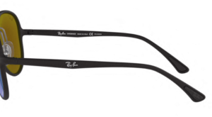 Original Ray-Ban RB4320 Bügel, Farbe 601S · Schwarz matt