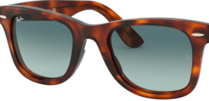 Originalgläser Ray-Ban RB4340 Wayfarer, Farbe 3M · Blau Verlauf
