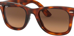 Originalgläser Ray-Ban RB4340 Wayfarer, Farbe 43 · Braun Verlauf grau