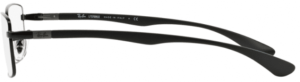 Original Ray-Ban RB6286 Sehbrillen Bügel, Farbe 2509 · Schwarz glänzend