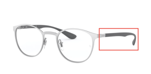 Original Ray-Ban RB6355V Bügel, Farbe 3097 · Silber matt