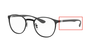 Original Ray-Ban RB6355V Bügel, Farbe 3057 · Schwarz