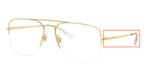 Original Ray-Ban RB6441 Sehbrillen THE GENERAL GAZE Bügel, Farbe 2500 · Arista