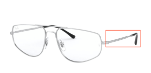 Original Ray-Ban RB6455 Bügel, Farbe 2501 · Silber
