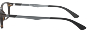Original Ray-Ban RB7017 Sehbrillen Bügel, Farbe 5200 · Havanna matt