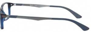 Original Ray-Ban RB7017 Sehbrillen Bügel, Farbe 5752 · Trasparent blau