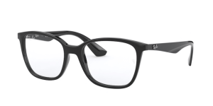 Original Ray-Ban RB7066 Sehbrillen Bügel, Farbe 2000 · Schwarz glänzend