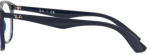 Original Ray-Ban RB7085 Sehbrillen Bügel, Farbe 5584 · Trasparent blau