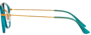 Original Ray-Ban RB7098 Sehbrillen Bügel, Farbe 5632 · Tuquoise