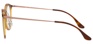 Original Ray-Ban RB7140 Sehbrillen Bügel, Farbe 5687 · Rot Havanna