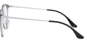 Original Ray-Ban RB7140 Sehbrillen Bügel, Farbe 5852 · Transparent auf oben schwarz