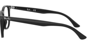 Original Ray-Ban RB7159 Sehbrillen Bügel, Farbe 2000 · Schwarz glänzend