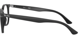 Original Ray-Ban RB7151 Sehbrillen Bügel, Farbe 2000 · Schwarz glänzend