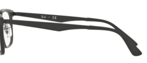 Original Ray-Ban RB7163 Sehbrillen Bügel, Farbe 5196 · Schwarz matt