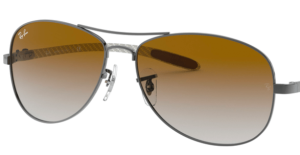 Originalgläser Ray-Ban RB8301, Farbe 51 · Braun hell Verlauf · Kunststoff
