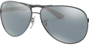 Originalgläser Ray-Ban RB8313 Carbon Fibre, Farbe K6 · Blau silber verspiegelt polarisiert · Kunststoff