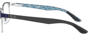 Original Ray-Ban RB8416 Sehbrillen Bügel, Farbe 3016 · Gold auf oben blau matt